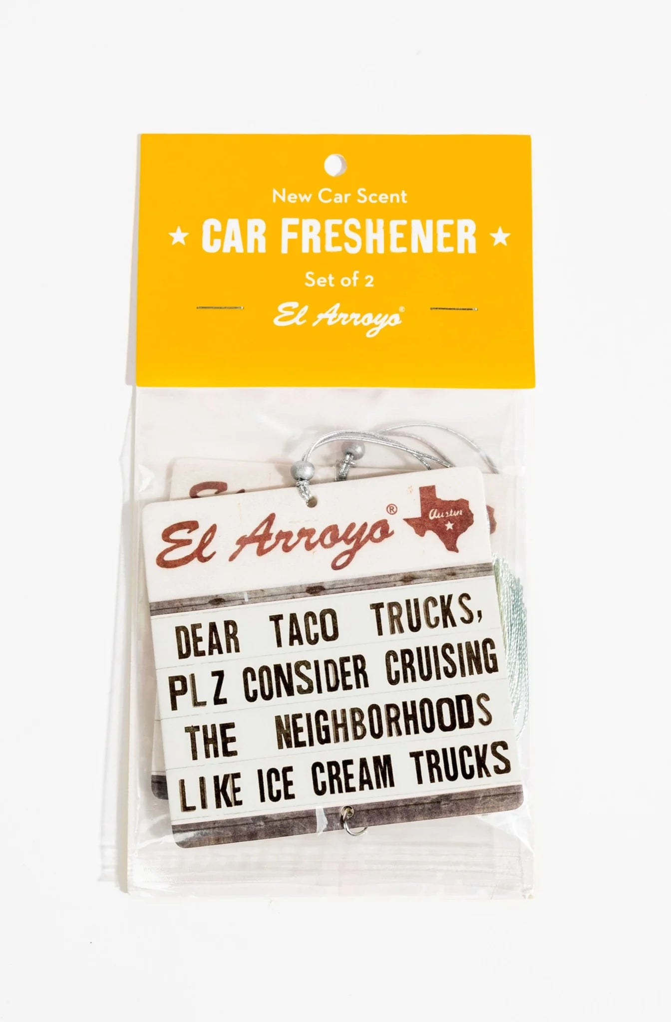 Car Air Freshener (2 Pack) - Dear Taco Trucks