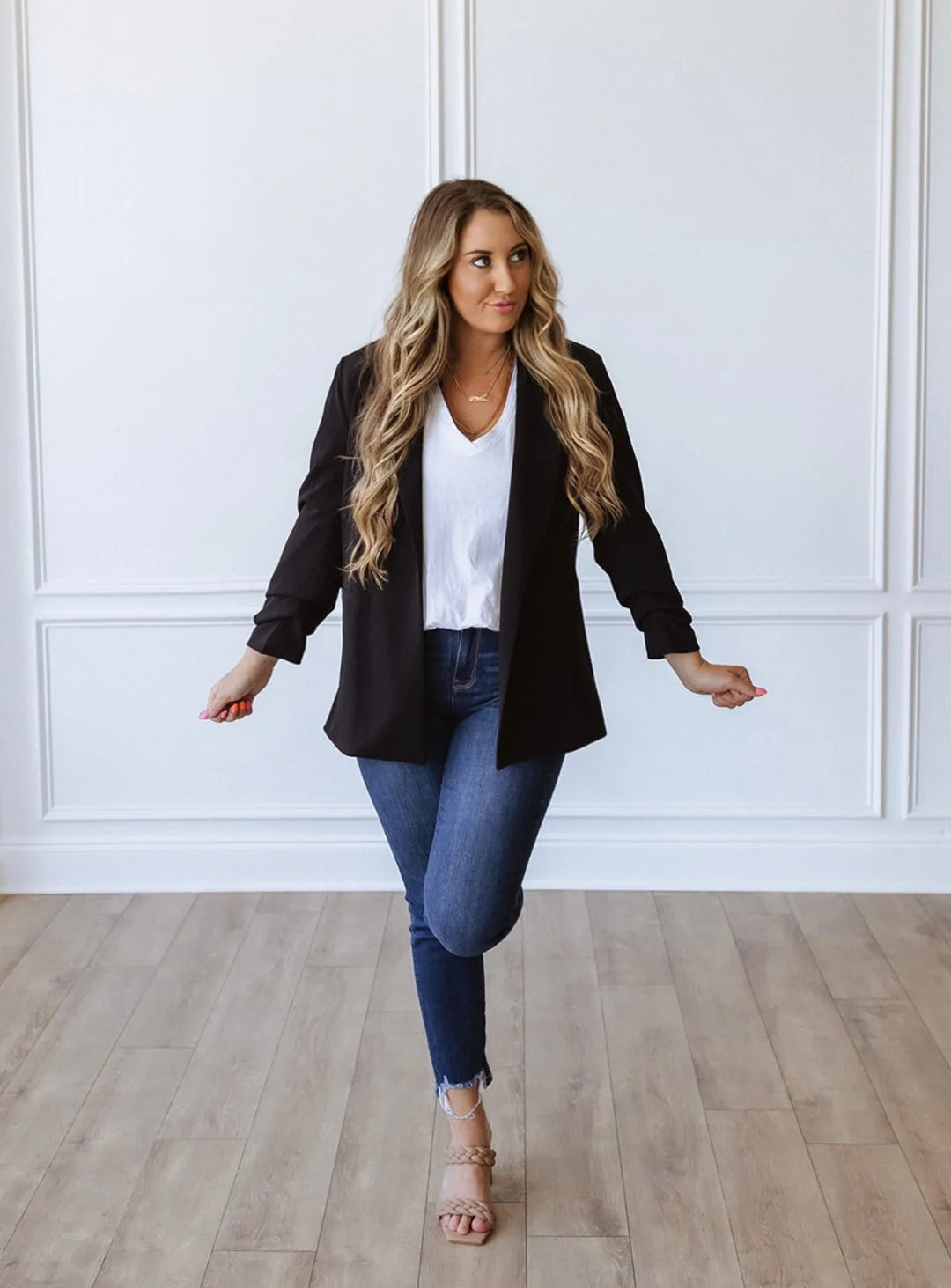 Scrunched Blazer