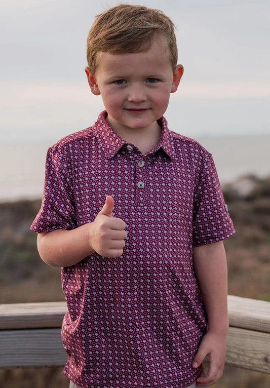 Burlebo Youth Texas Aggie Polo