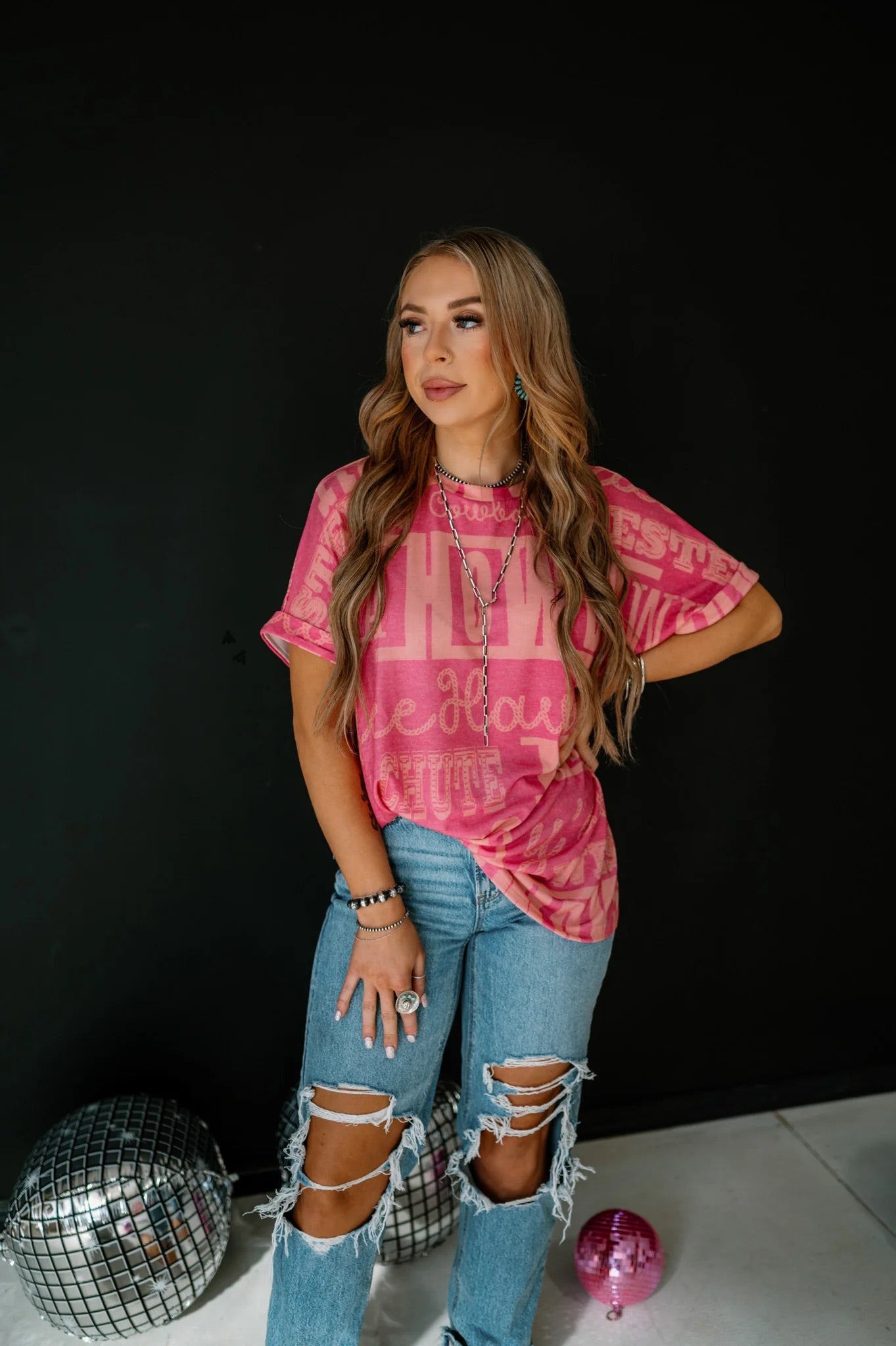 Rodeo Talk Oversized Tee