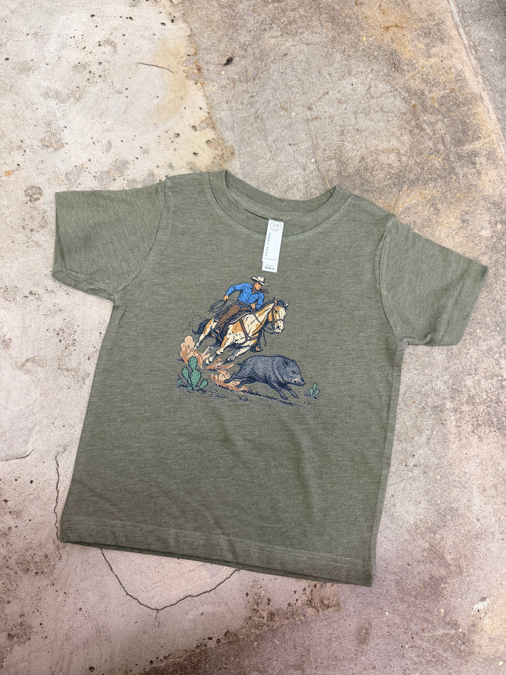 Javelina Wrangler Kids tee