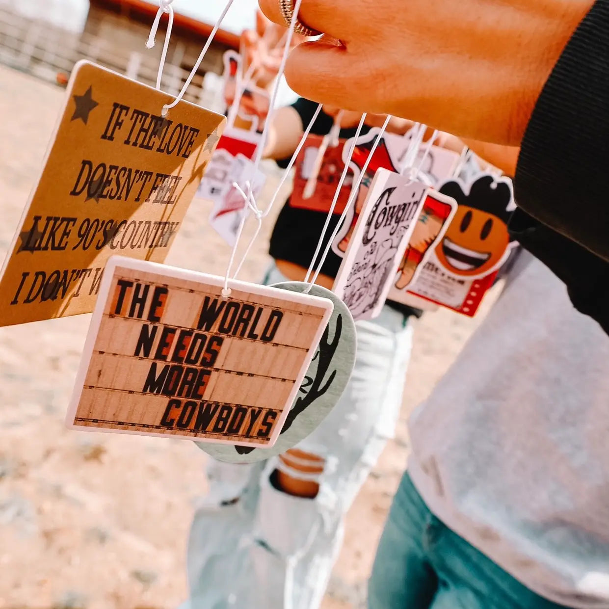 The World Needs More COWBOYS Air Freshener