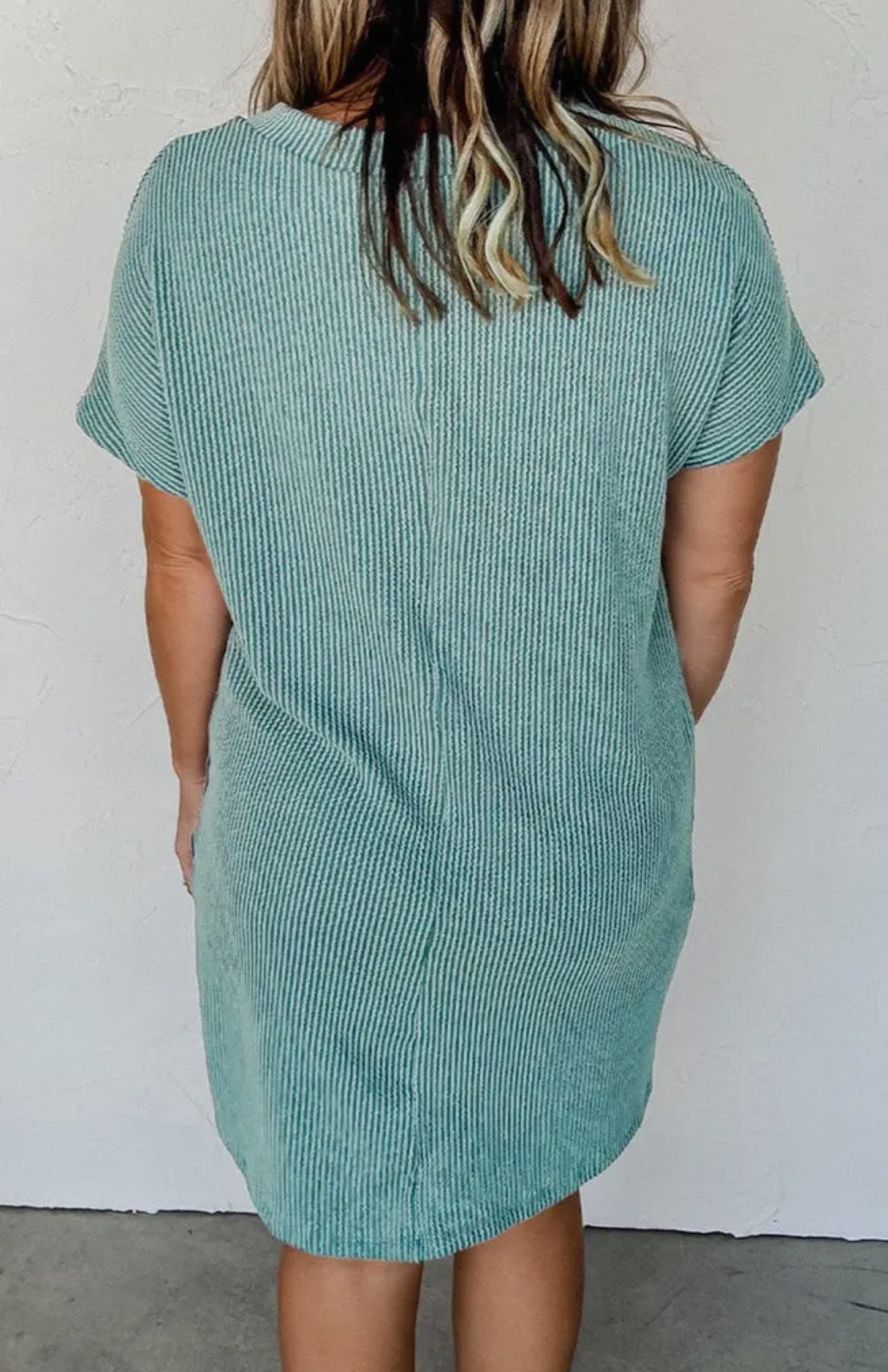 Kristy Ribbed TShirt Dress