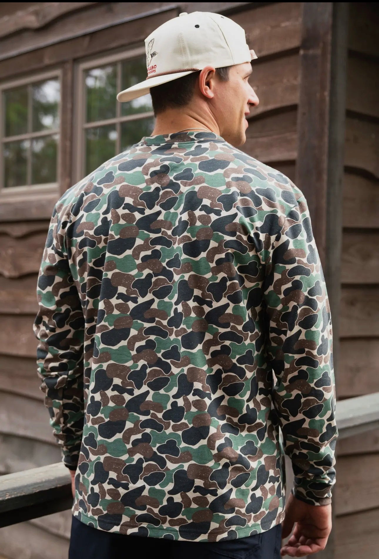 Throwback LS Camo Tee