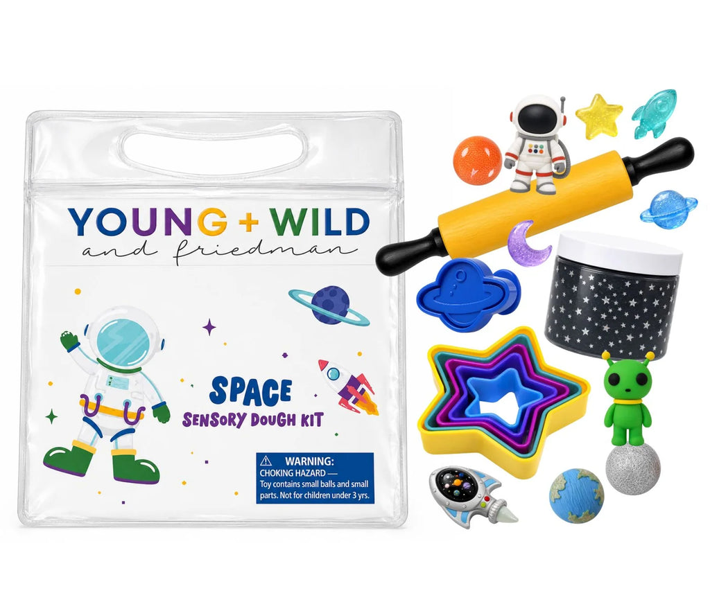 Sensory Dough Bag- Space