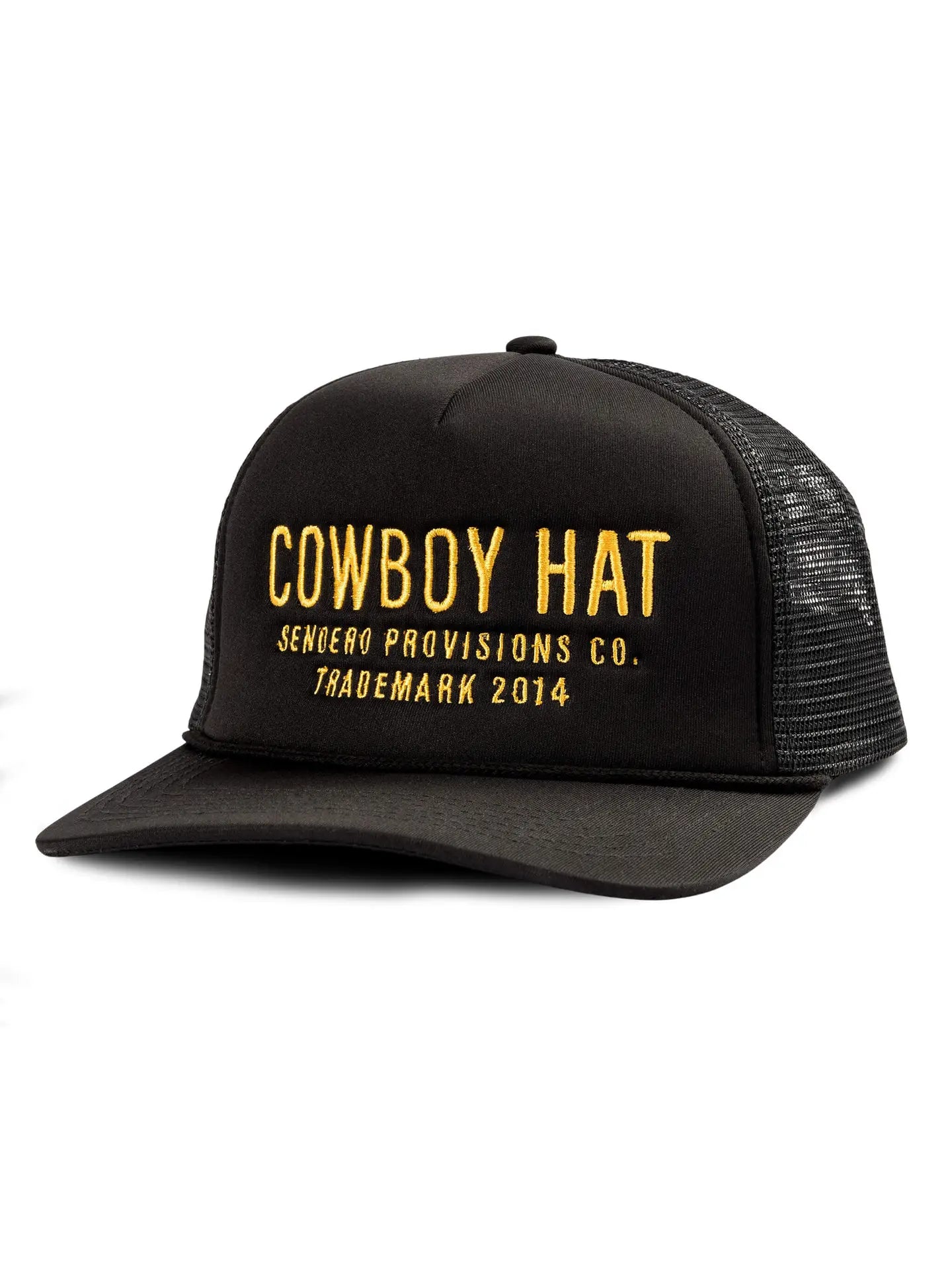 Black Cowboy Hat Cap