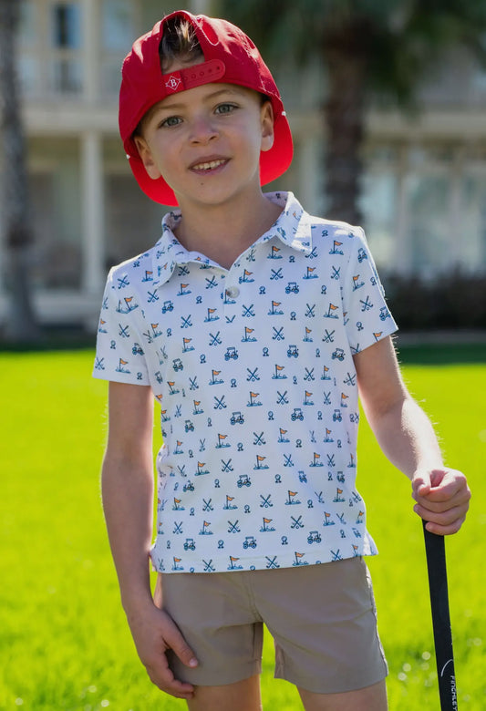 Hole In One Youth Polo