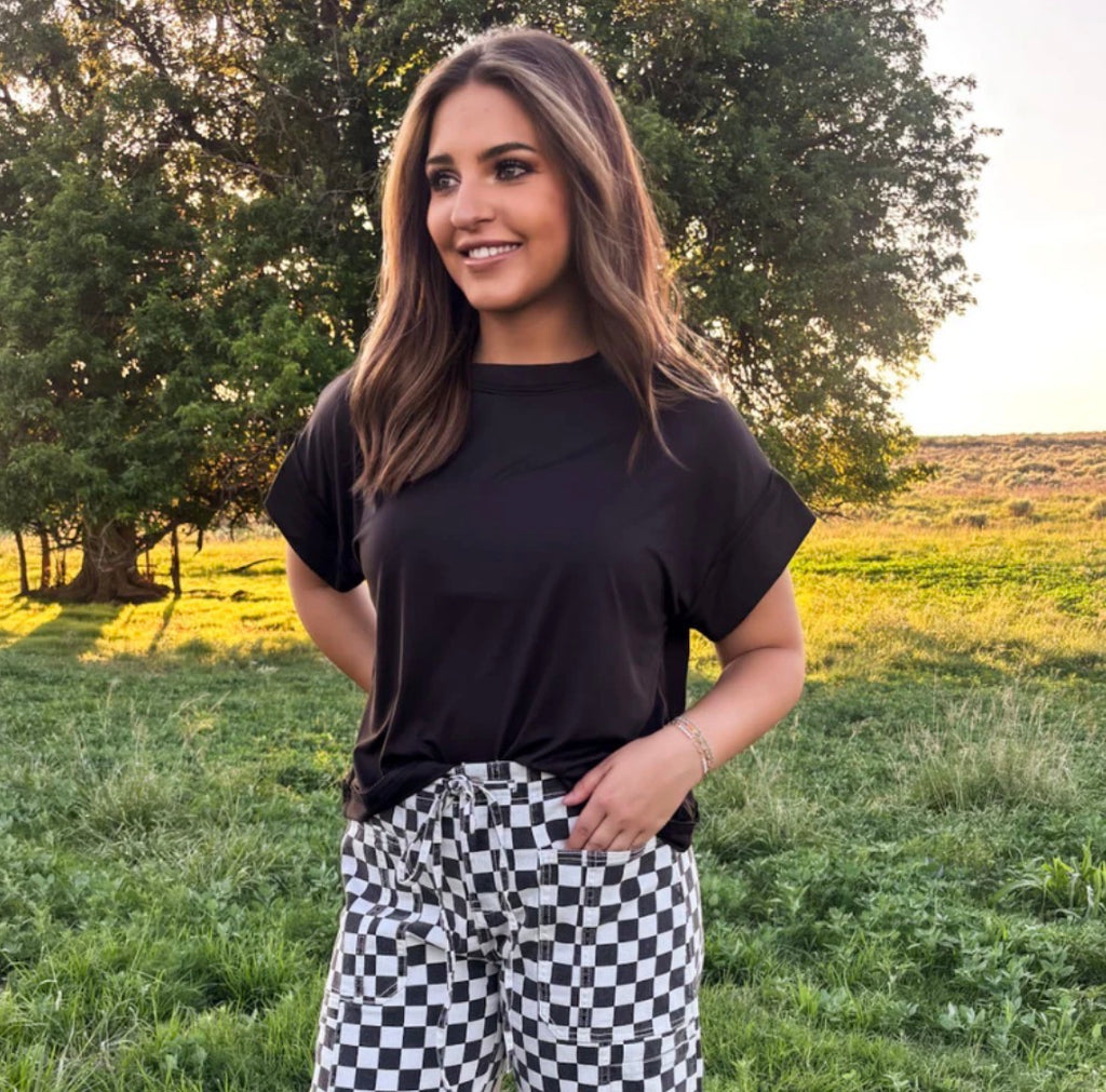 Staple Black Top