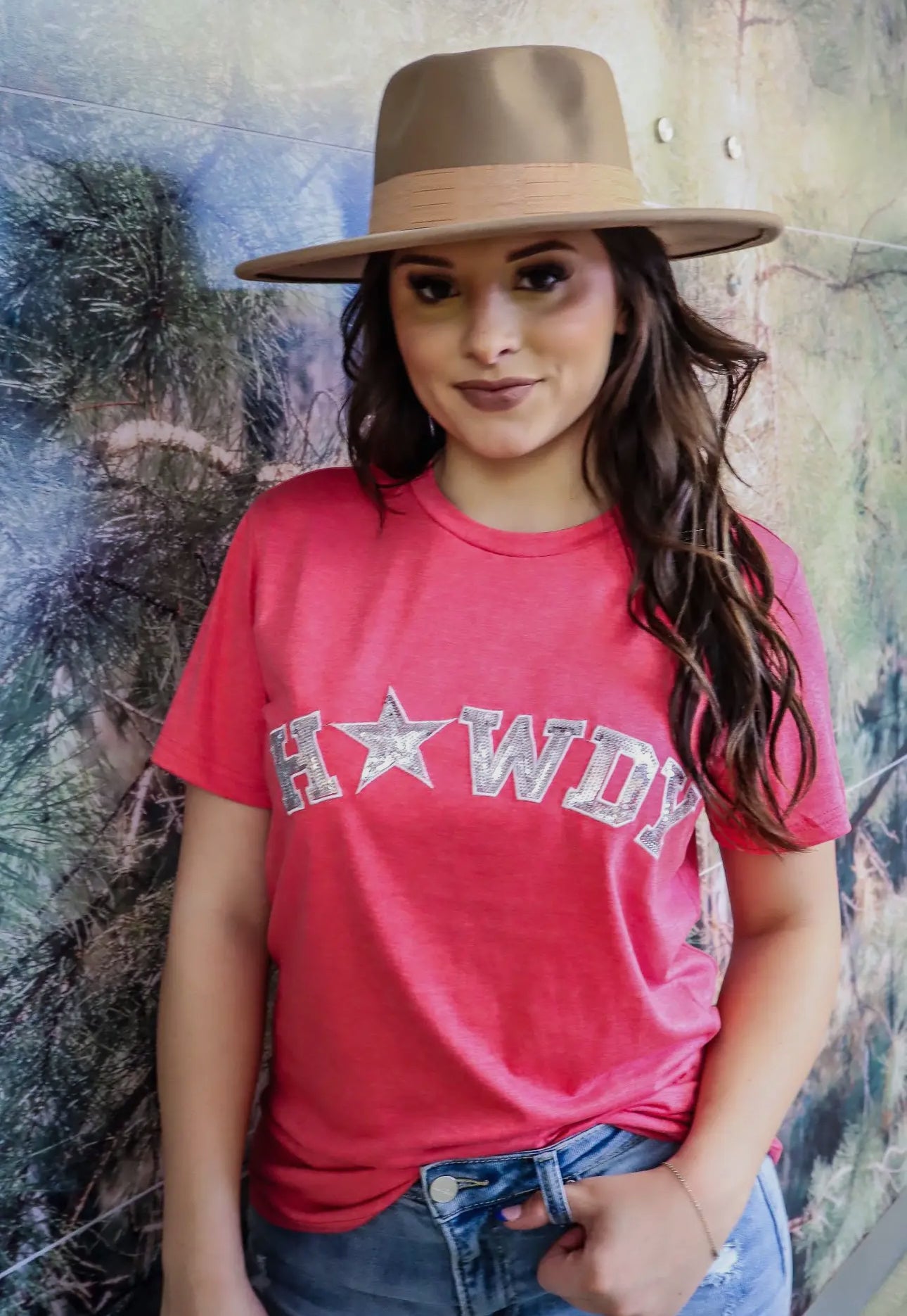 Howdy Sequin Tee