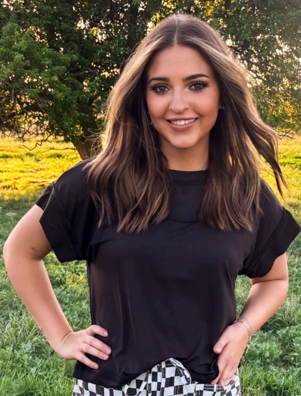 Staple Black Top