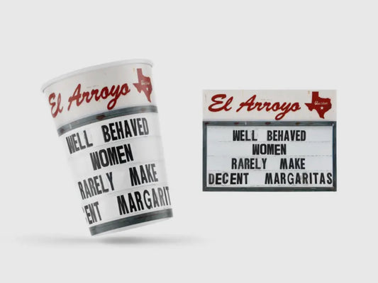 El Arroyo 12oz Party Cup - Well Behaved