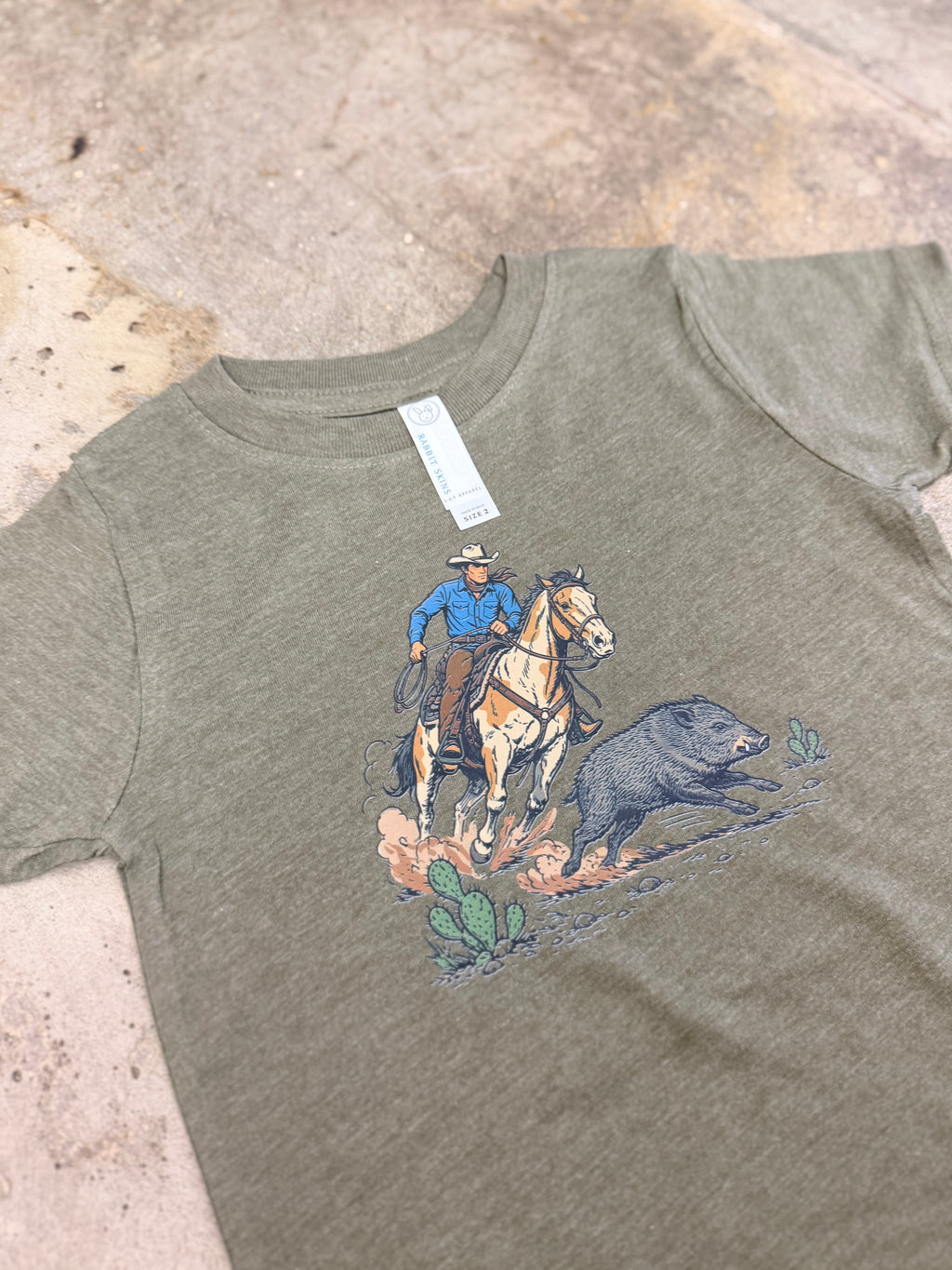 Javelina Wrangler Kids tee