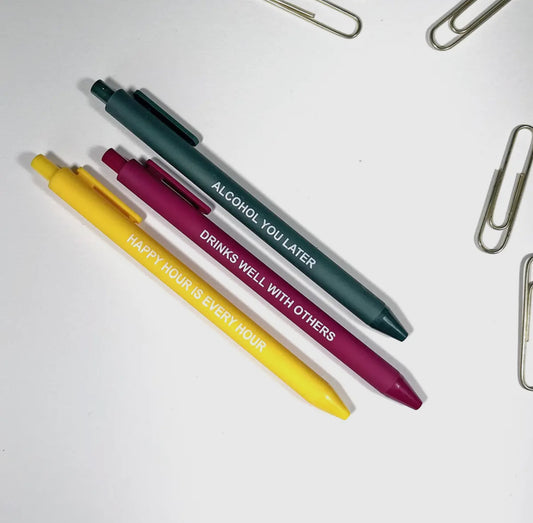 Happy Hour Pen Set