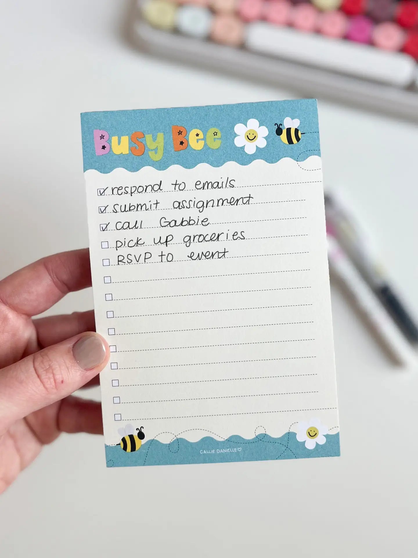 Busy Bee Notepad