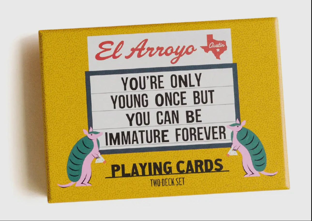 El Arroyo Playing Cards - Young Once