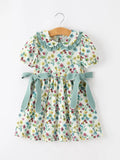 Fall Floral Girls Dress