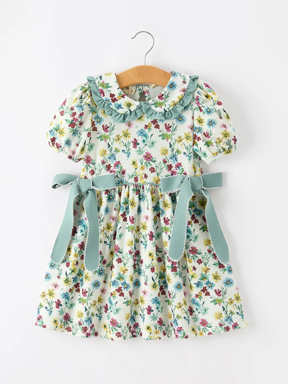 Fall Floral Girls Dress