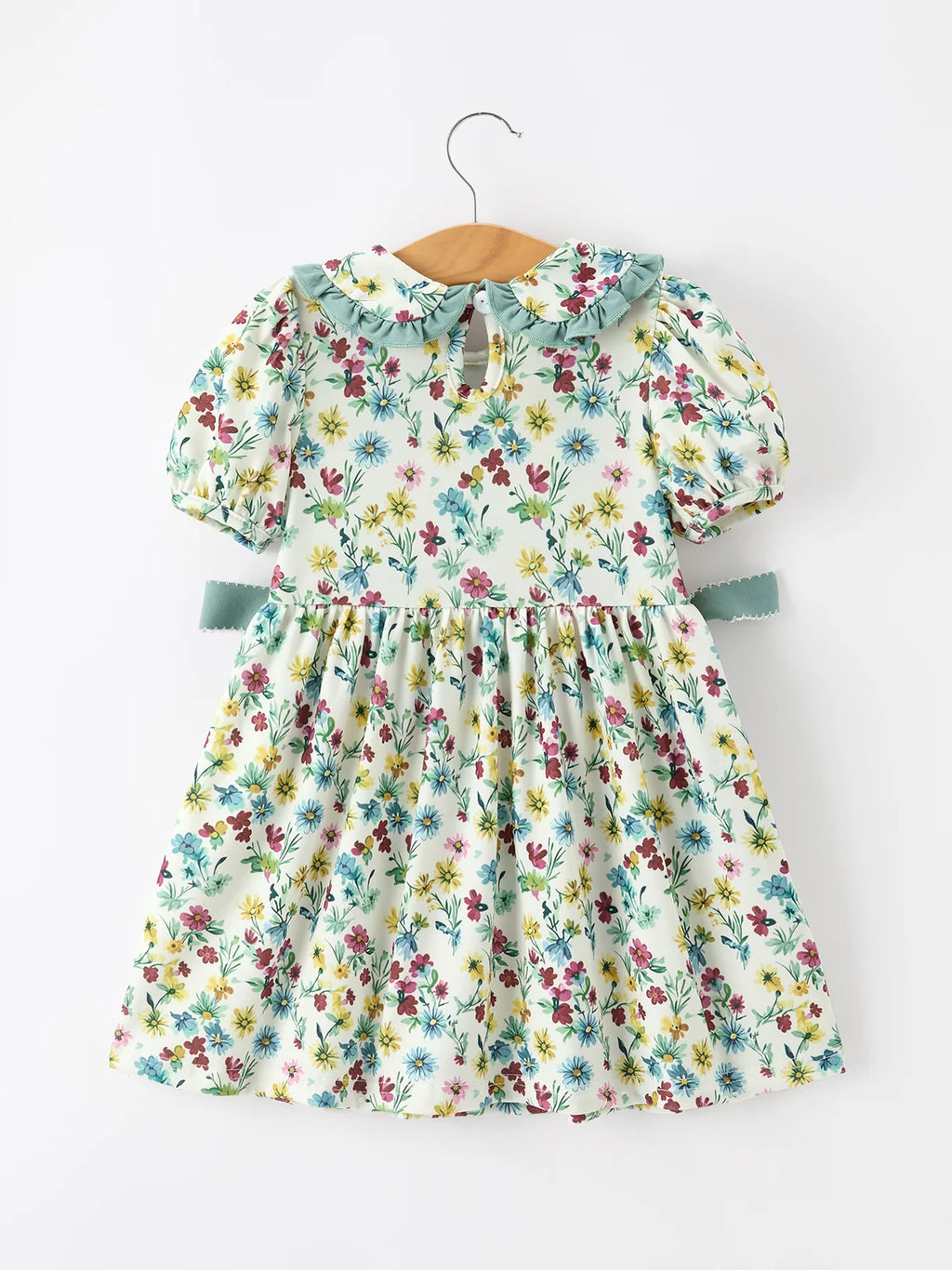 Fall Floral Girls Dress