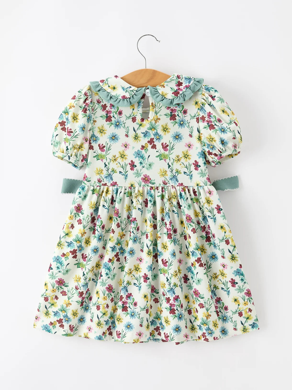Fall Floral Girls Dress