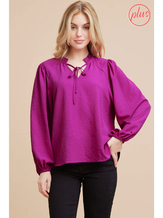 Loving Magenta Top