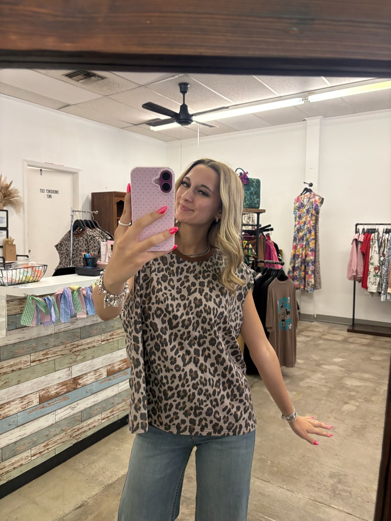Madison Cheetah Top