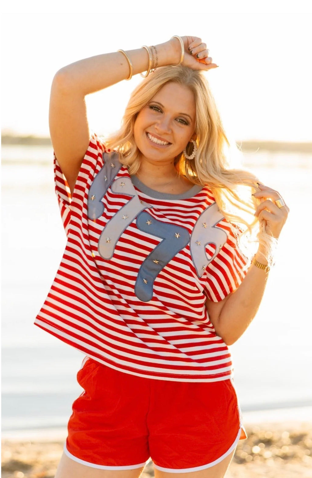 1776 Stripe Top
