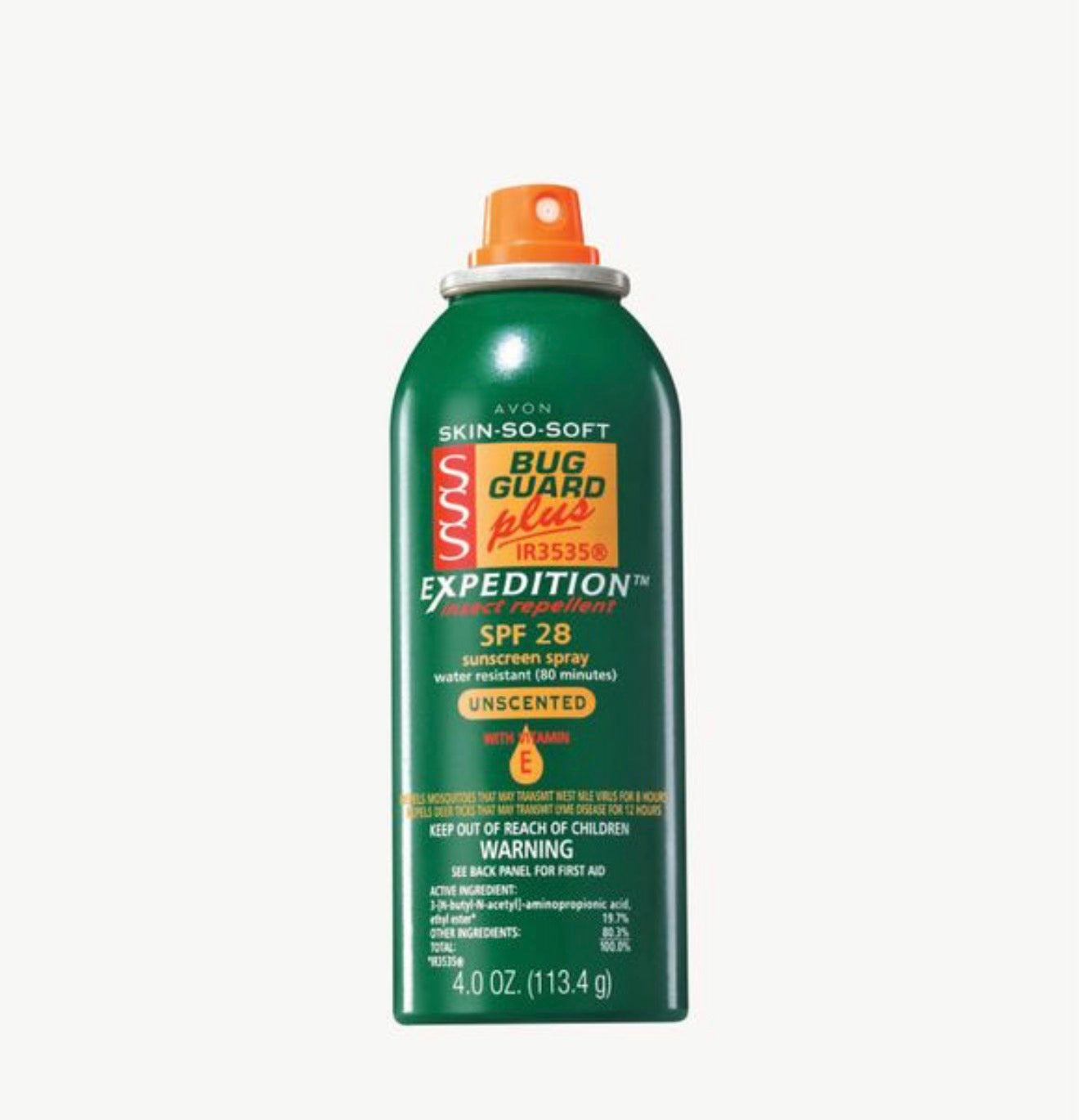 Skin So Soft Bug Guard Plus IR3535® Expedition™ Aerosol Spray SPF 28