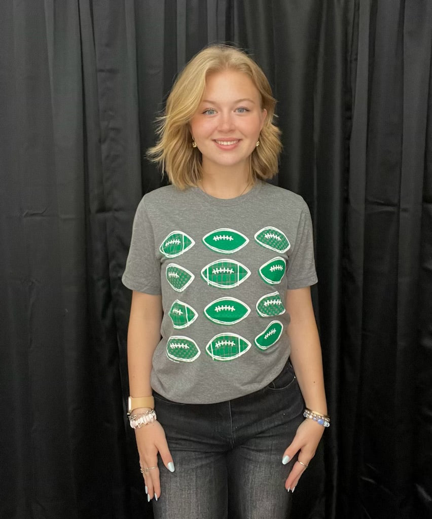 Stacked Football T-Shirt