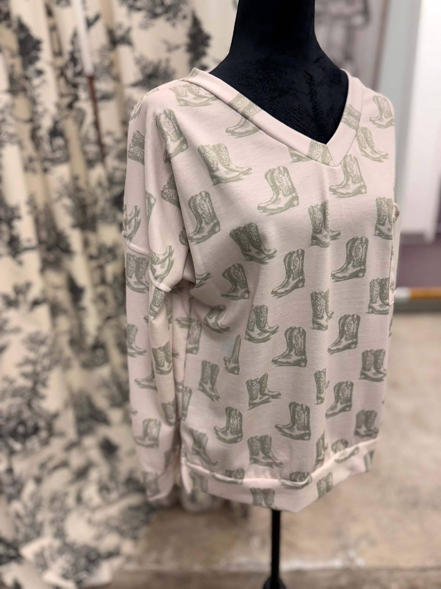 Better In Boots Top