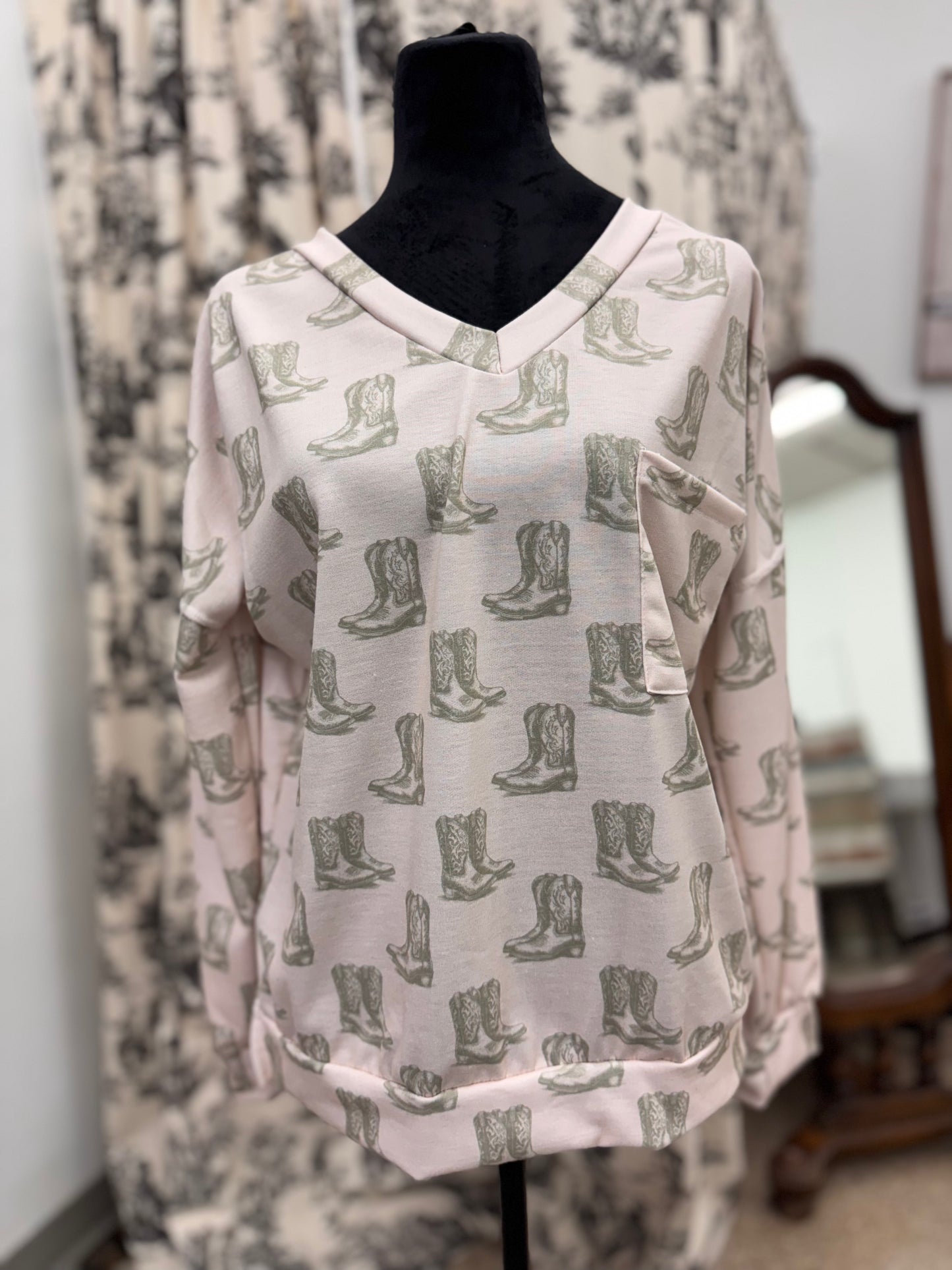 Better In Boots Top