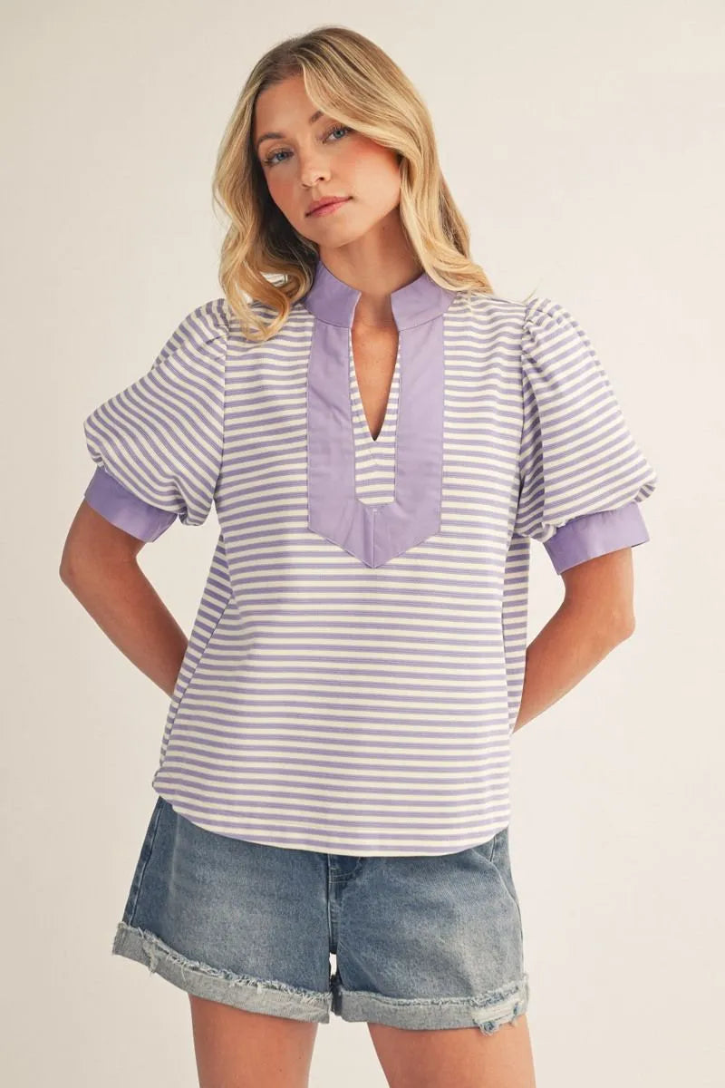 Ellie Stripped Blouse