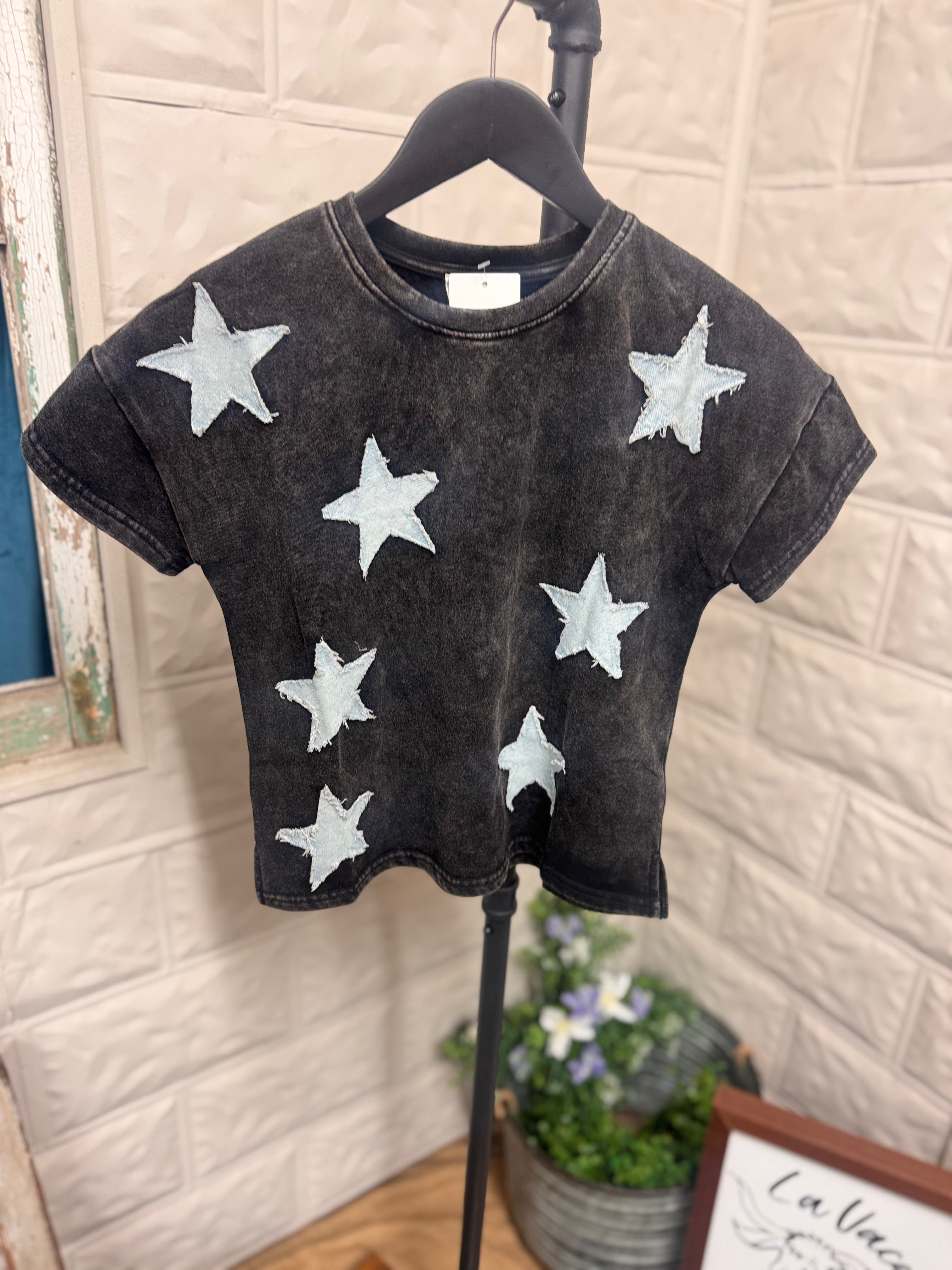 Girls Star Top