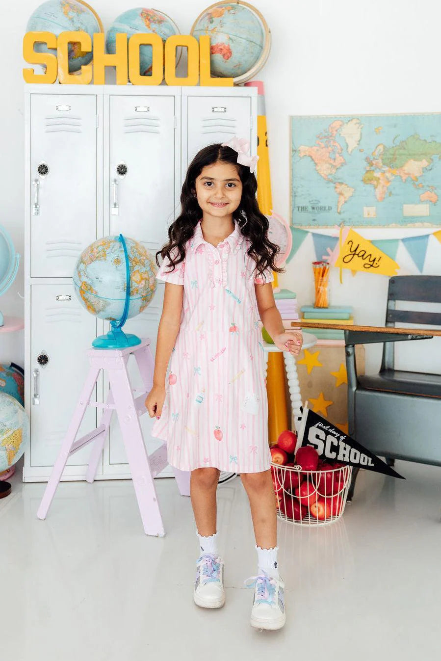 Gold Star Girls Polo Dress