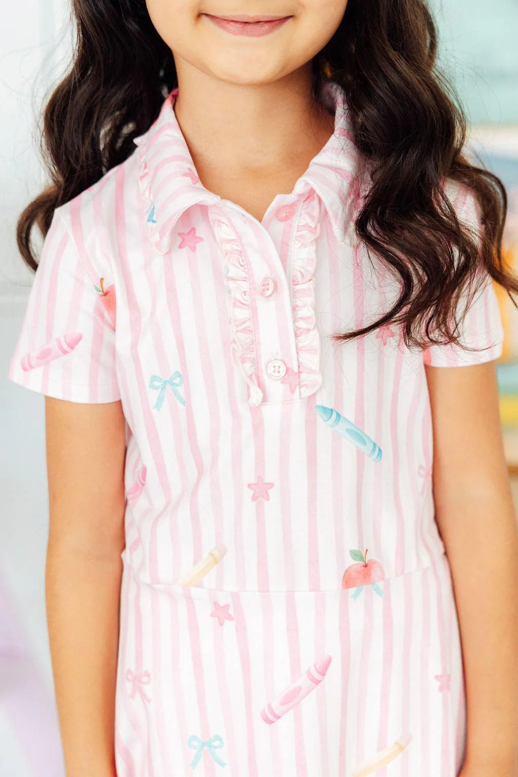 Gold Star Girls Polo Dress