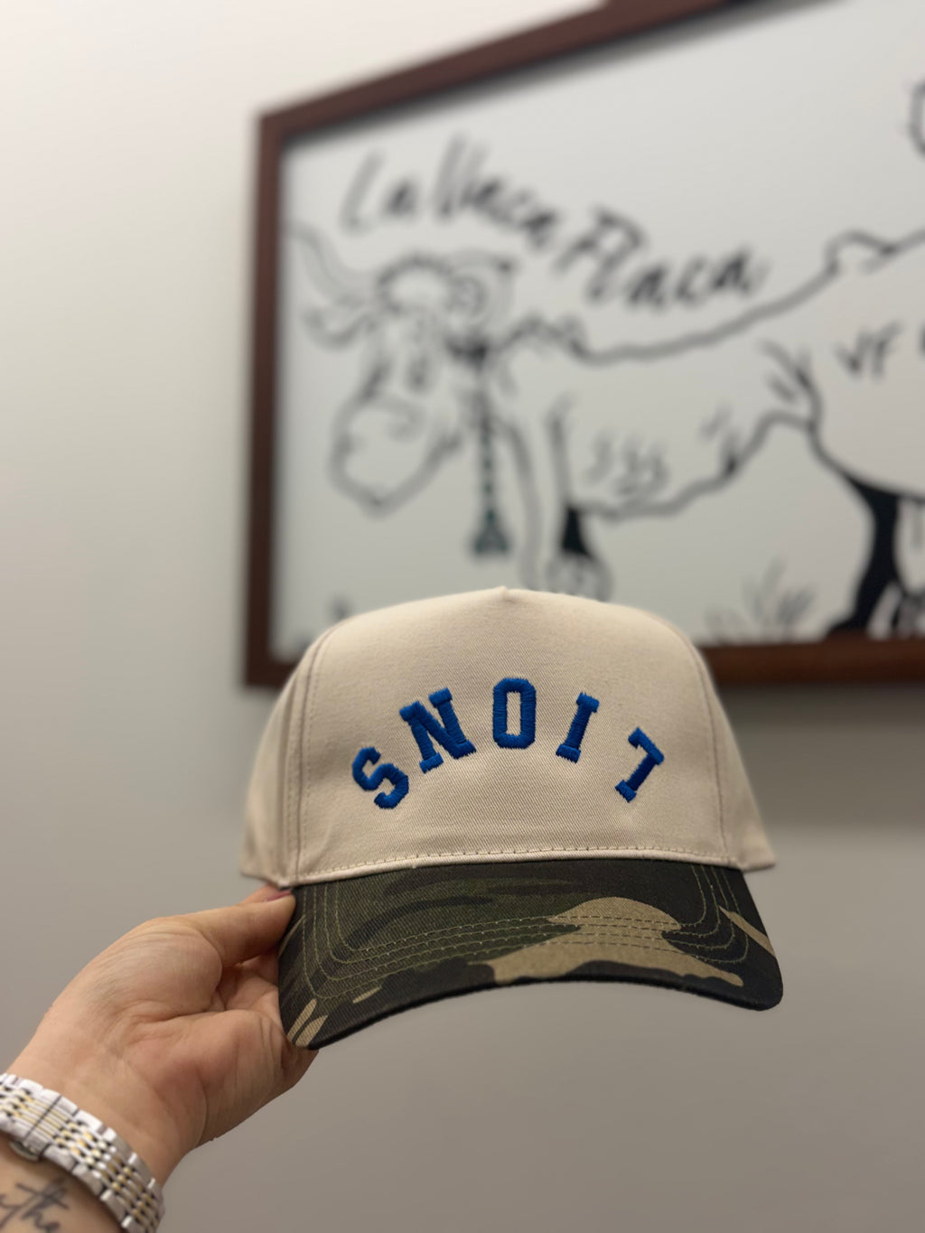 Your Team Camo Cap
