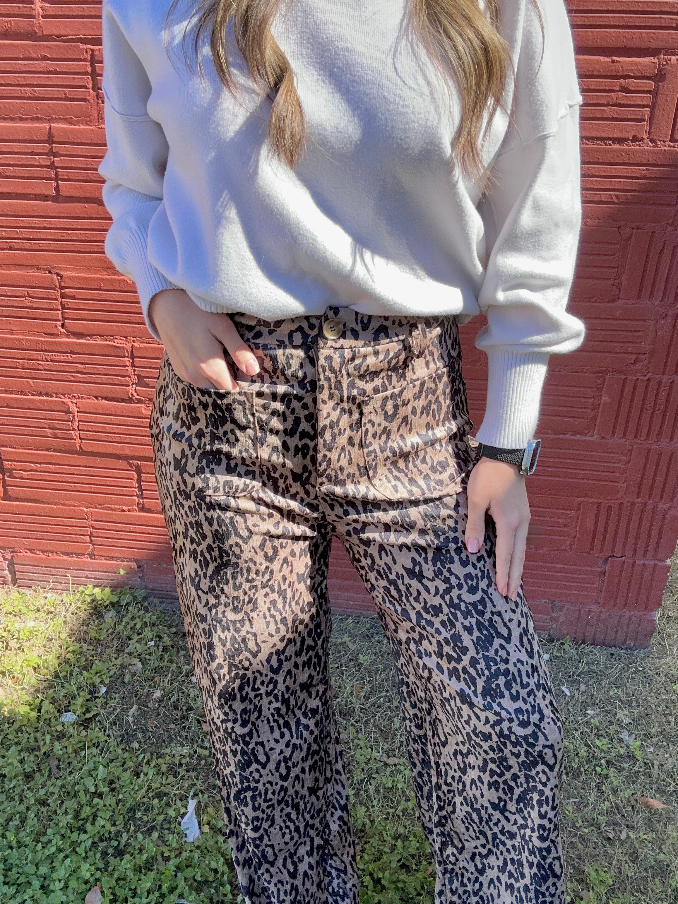 Jodi Cheetah Pant