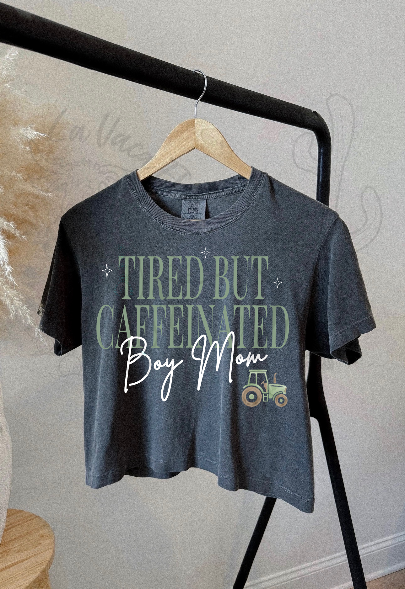 Caffeinated Boy Mom Tshirt