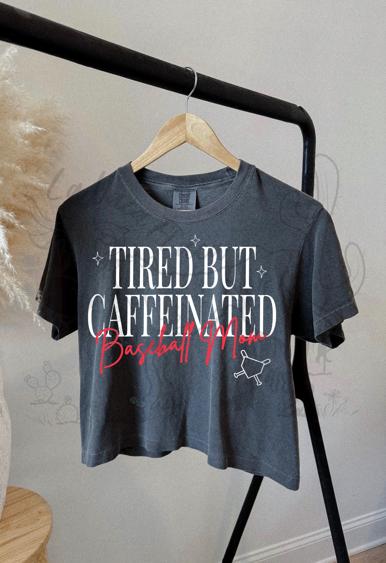 Caffeinated Sports Mom Tshirt