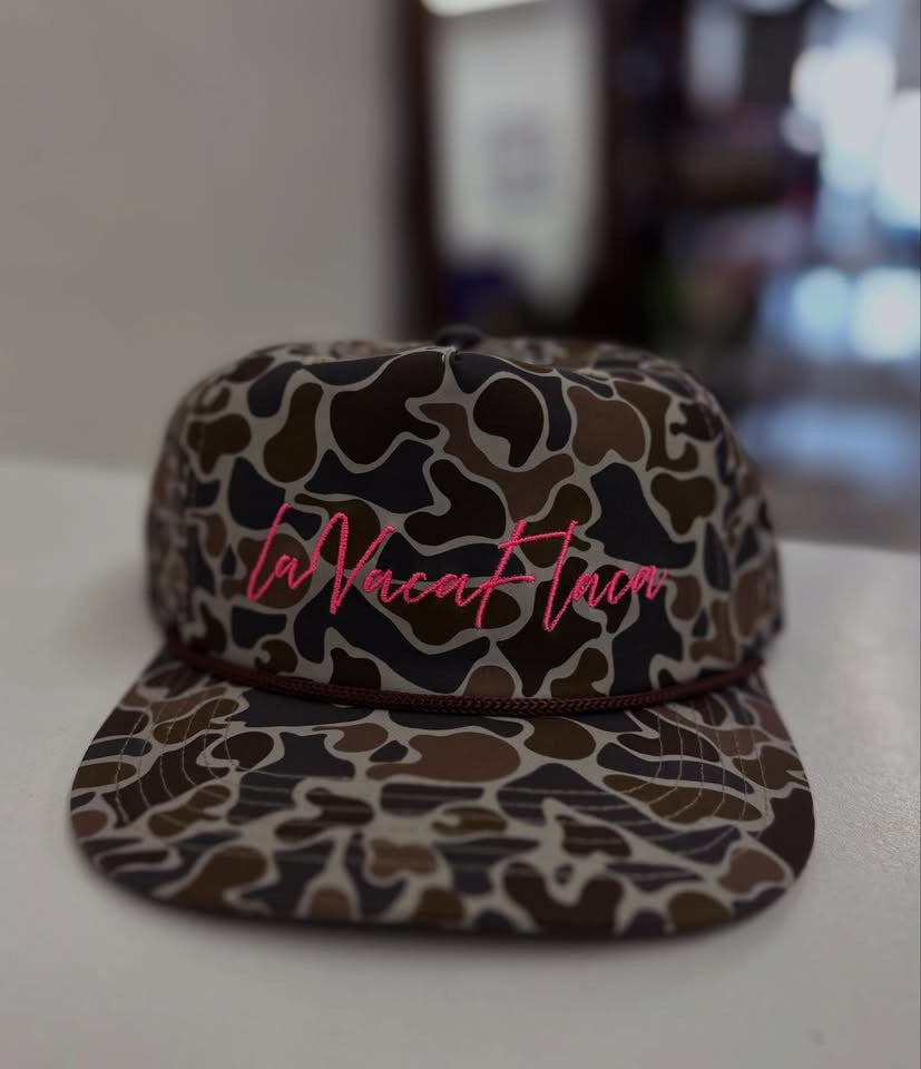 Pink Camo LVF Hat