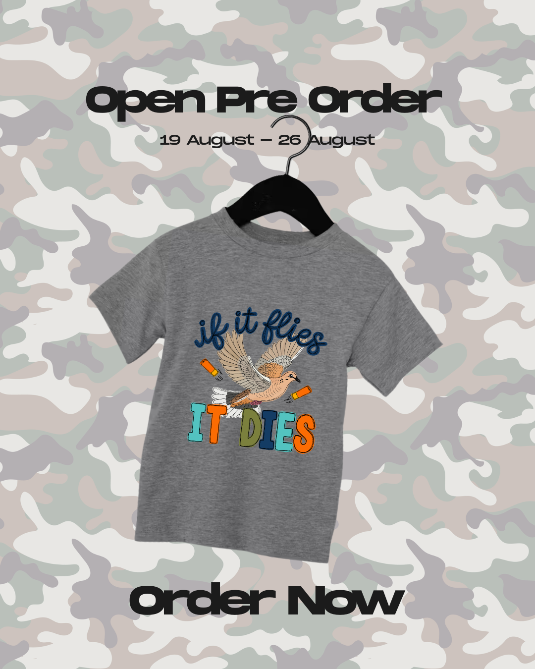 Youth If It Flies Tshirt