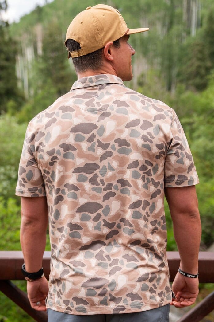 Burlebo Pintail Camo Polo