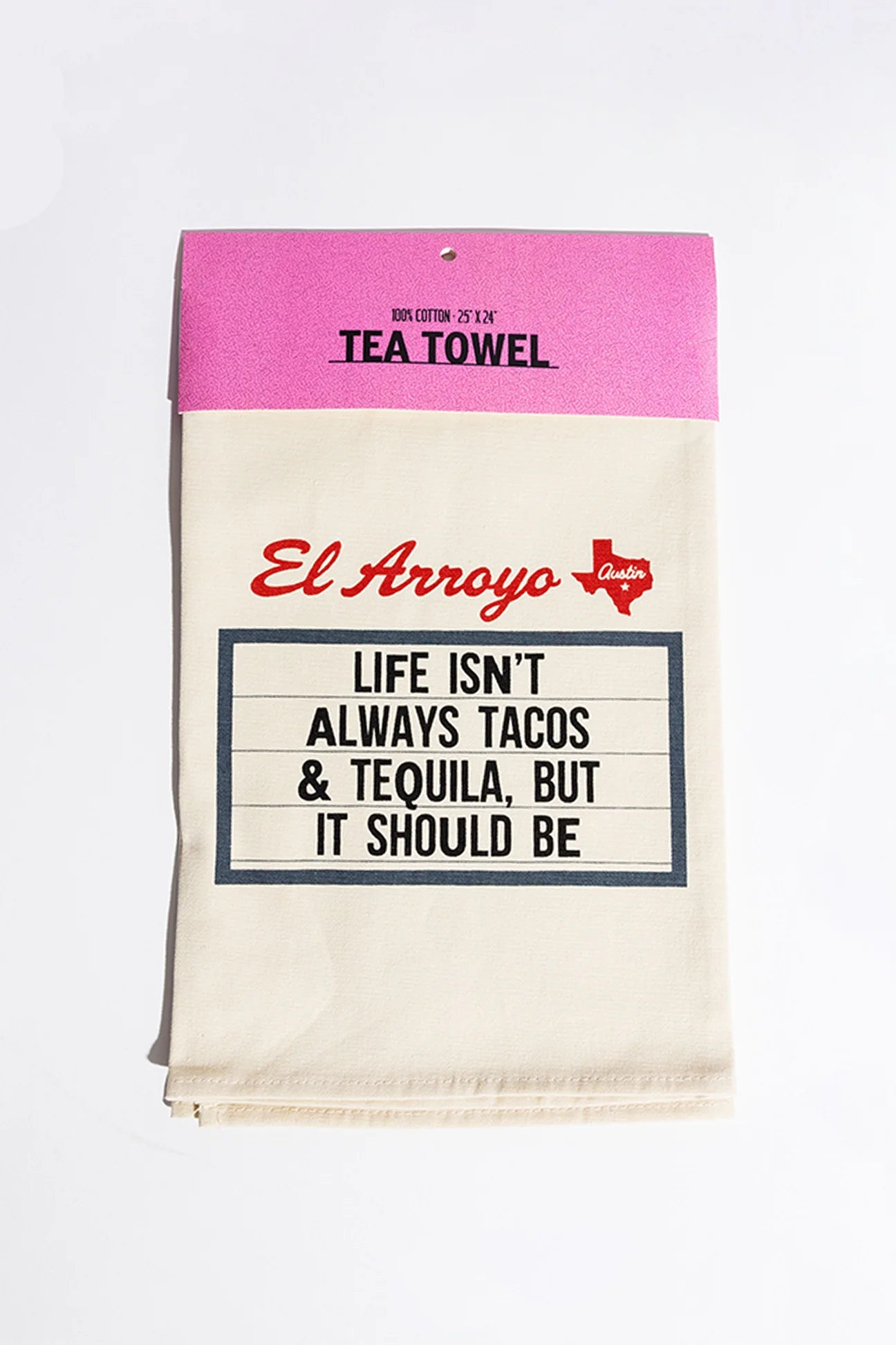 Tacos & Tequila Tea Towel