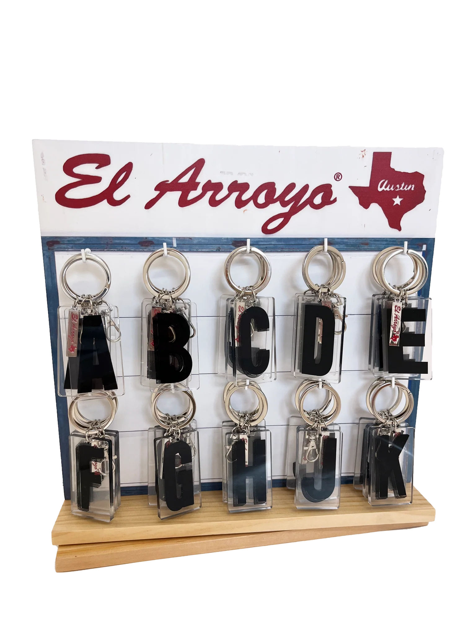 Marquee Letter Keychain