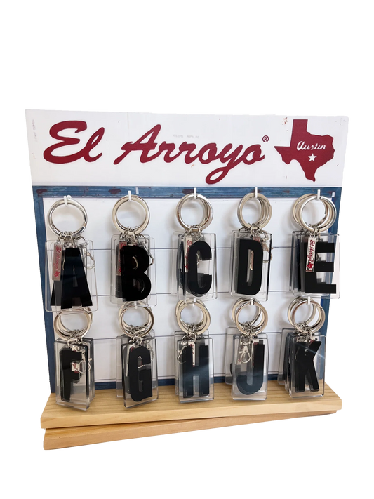 Marquee Letter Keychain