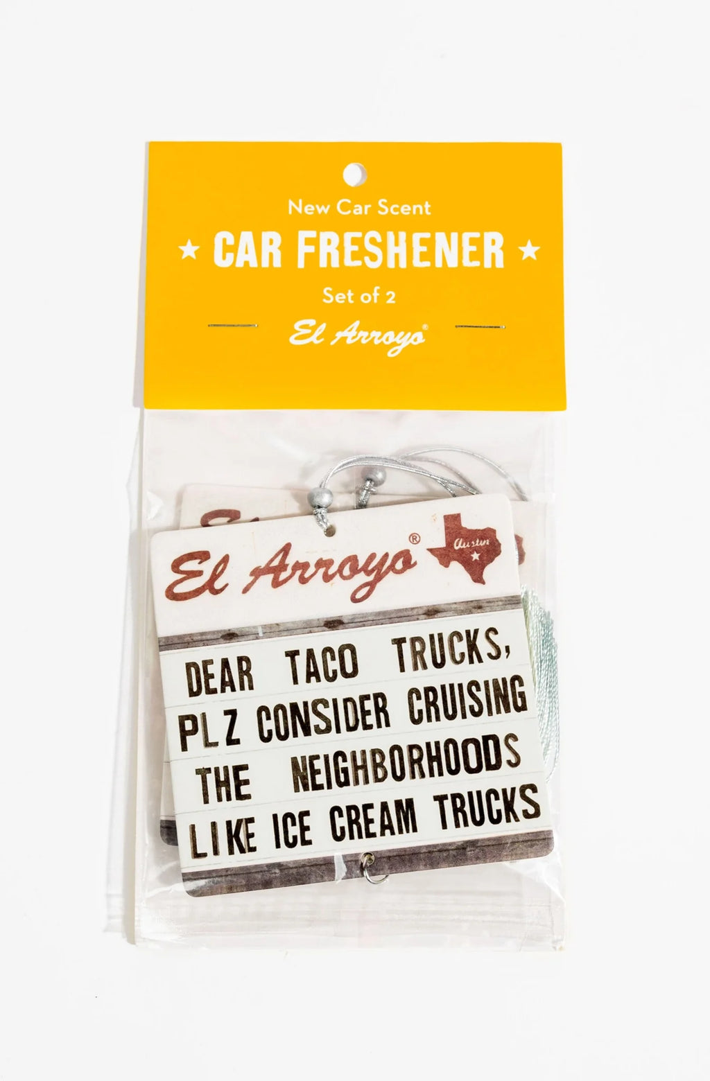 Car Air Freshener (2 Pack) - Dear Taco Trucks
