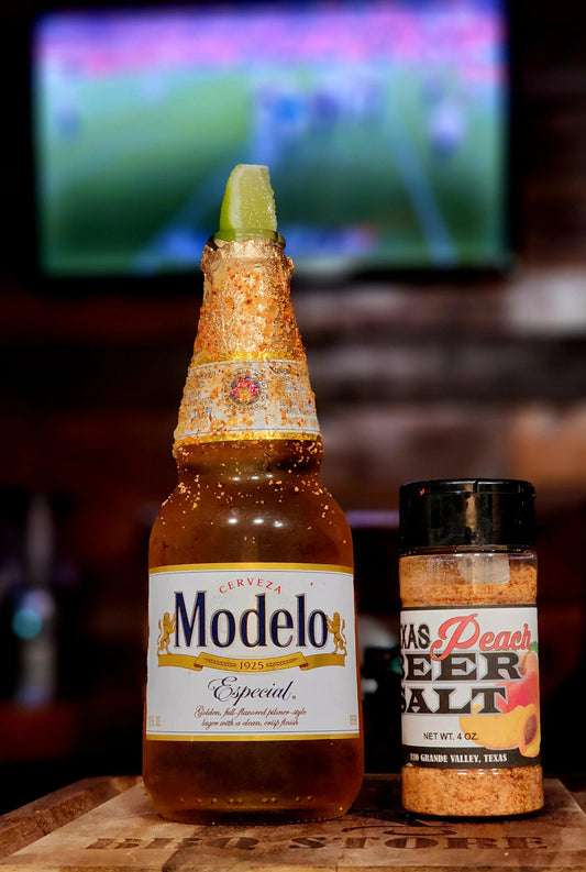 Texas Peach Beer Salt