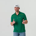 Kelly Pearl Snap Performance Polo
