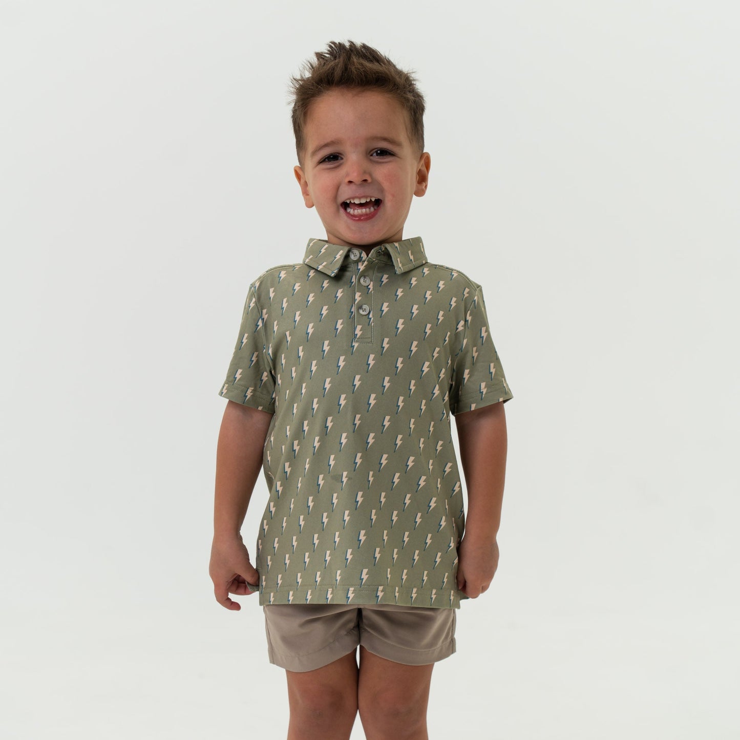 Lightning Boys Performance Polo