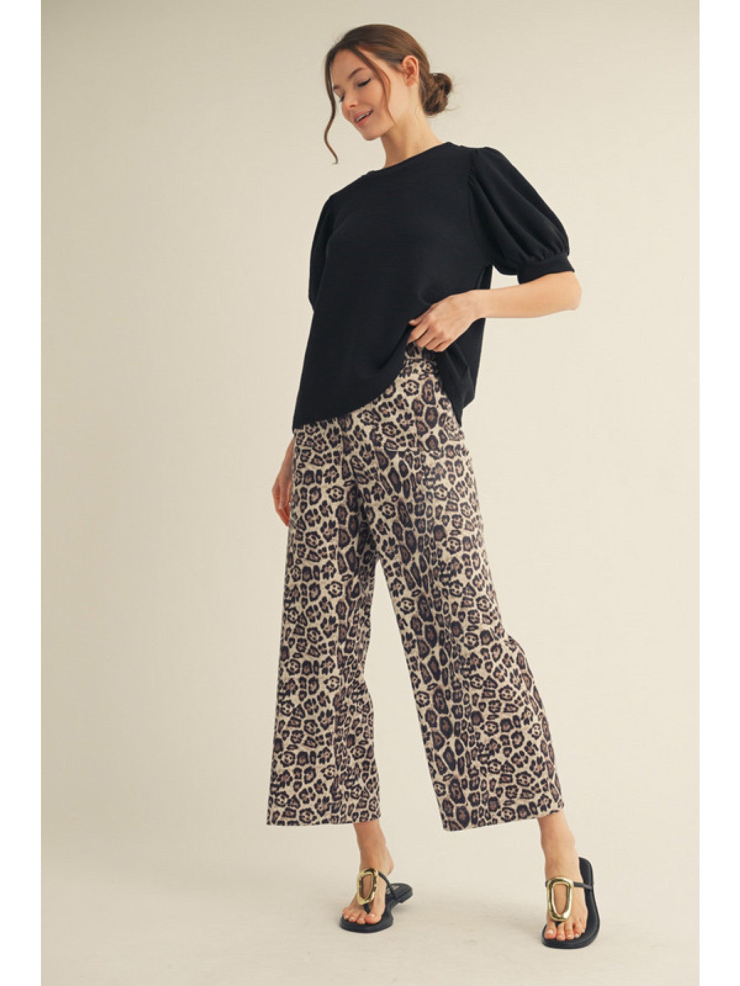 Catherine Cheetah Pants