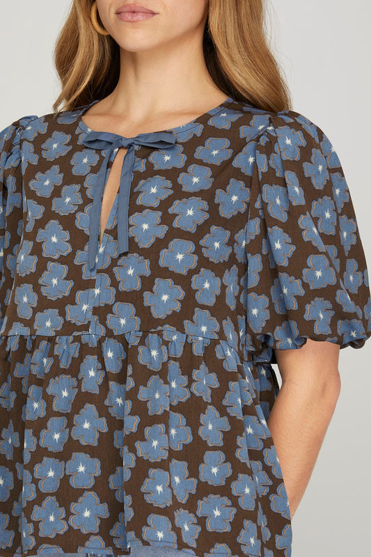 Floral Babydoll Top
